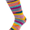 9956 Dunkelfuchsia/Lila/Dunkelpetrol/Jade/Lachsrot-Gelb