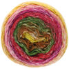 1016 Olivbraun/Rot/Fuchsia/Rosa/Hellorange/Gelb-Nougat